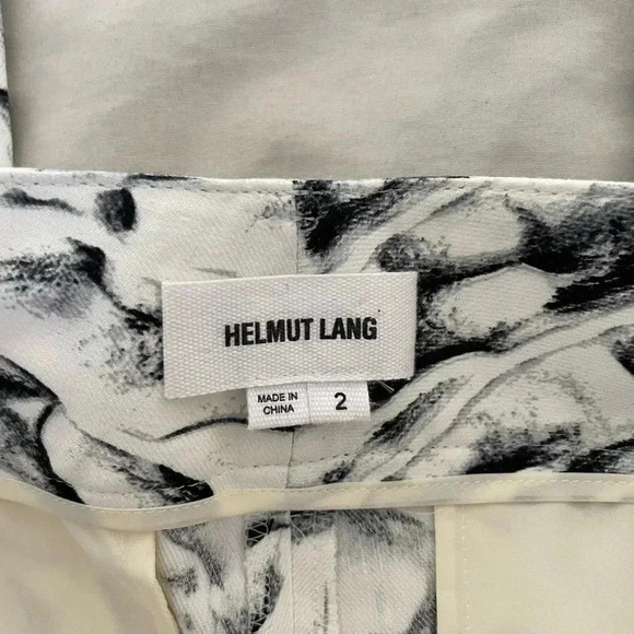 Helmut Lang linen blend print pants - Picture 6 of 10
